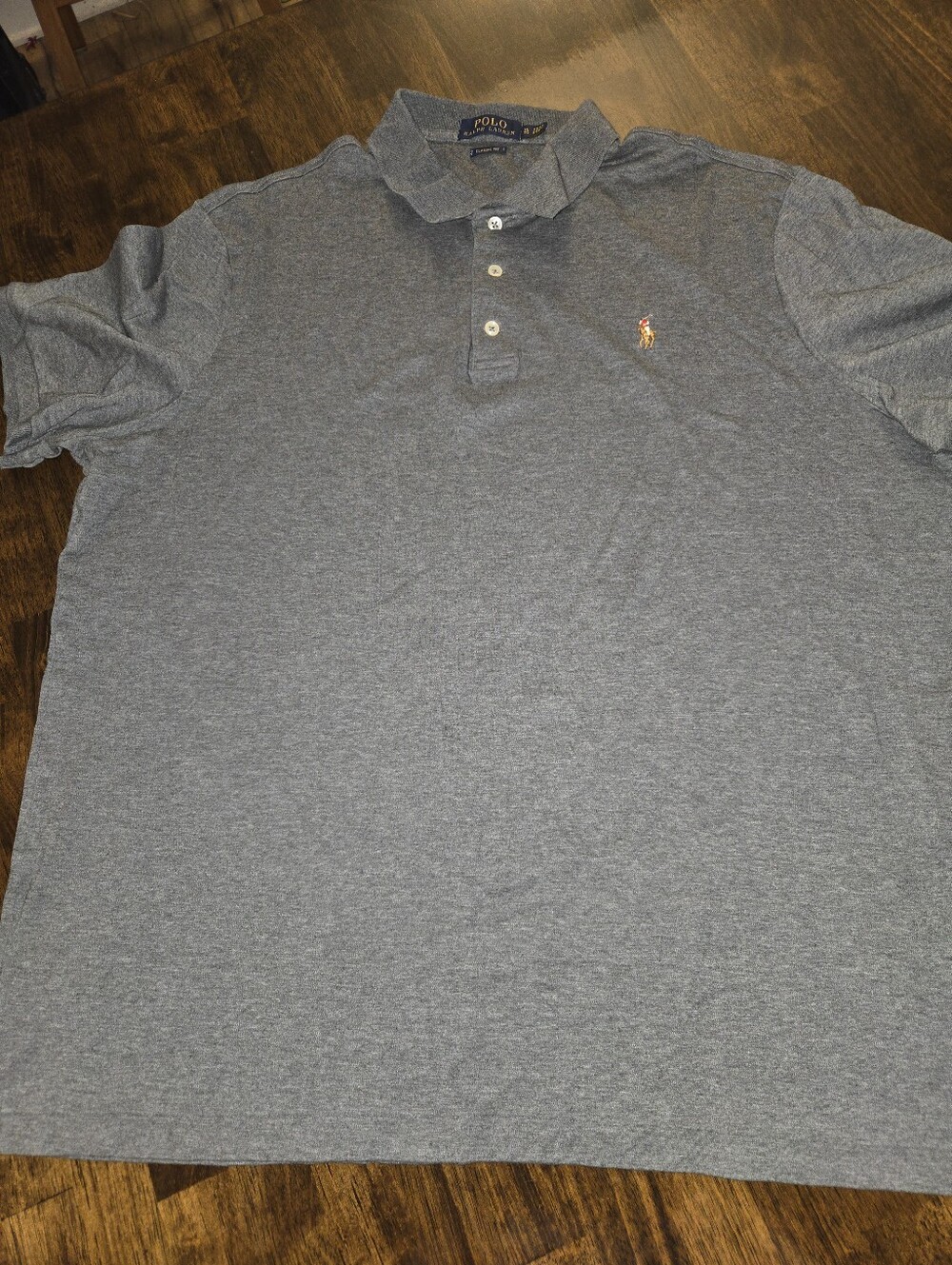 Polo by Ralph Lauren Men's Gray Classic Fit Shirt